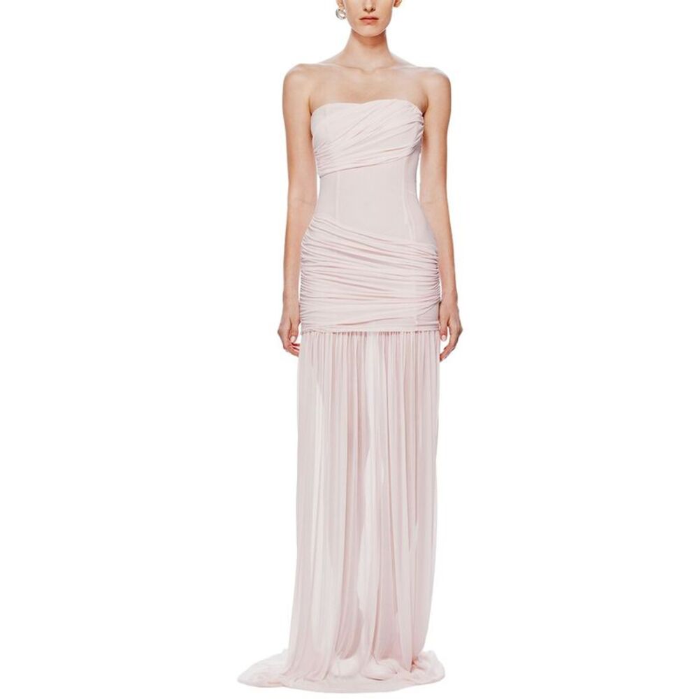 Misha Womens  The 'Ember' Wrapped Dress, Pink